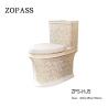 Buy cheap Bathroom WC Round Sanitary Ware Toilet Bowl Ceramic Golden Color from wholesalers