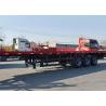 Buy cheap 20 / 40 FT Cargo Flatbed Container Semi Trailer Truck Container Transport from wholesalers