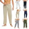 Buy cheap Men′s Casual Linen, Cotton and Linen Trousers from wholesalers
