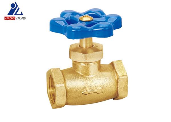 Buy cheap ISO228 Wheel Brass Stop Valve Hpb 57 Copper Water Valve from wholesalers