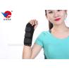 Buy cheap Medical Aluminum Alloy Wrist Support Brace Black Air Permeable For Left And Right from wholesalers