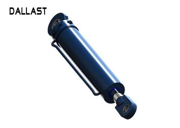 Buy cheap Tailer Parts Arm Hydraulic Cylinders Piston Built - In Safety Valve Corrosion Resistant from wholesalers