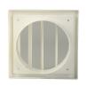 Buy cheap Fixed Louvre Grille 100 125 150mm AU Accessories Plastic Gravity Grille for Convenient from wholesalers