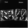 Buy cheap Customized disposable transparent 4 cells avocado vacuum formed clamshell packaging 6 cavity PET plastic transparent strawberry fruit packaging box from wholesalers