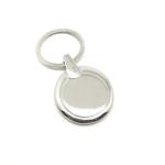 Siliver Metal Keychain Holder with OEM/ODM Available