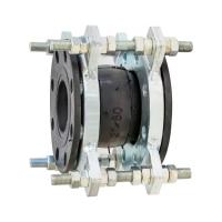 Buy cheap ANSI 150LB Galvanized Flange Fully Sealed Nitrile Rubber Expansion Joint Ductile Iron product