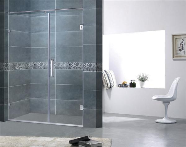 Buy cheap Customized Frameless Shower Screens 8MM Easy Clean Tempered Glass CE Certification from wholesalers