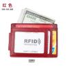 Buy cheap Debossed EN17 PU Card Holder Credit ID Card RFID Blocking Leather BM from wholesalers