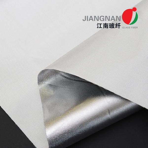 Buy cheap Aluminum Heat Barrier Coated Fiberglass Fabric Fire Retardant For Ship Insulation from wholesalers