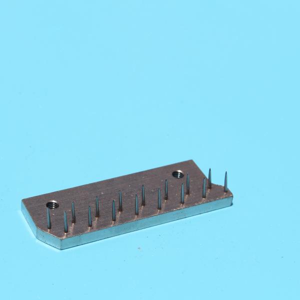 Buy cheap Finishing Machine Part Pin Bar Stenter Pin Plate Santex Needle Plate 59mm Copper Plate from wholesalers