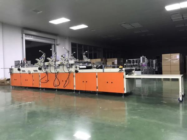 Zipper Shipping Boxes Machine / Power 18 KW (380V AC 3φ 50Hz) / Paper Size 250mm