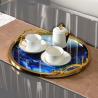 Buy cheap Wear Resistant Round 38cm Diameter Metal Jewelry Tray from wholesalers