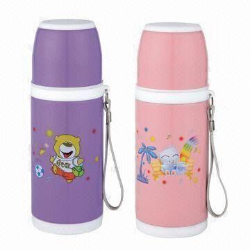 Baby Stainless Bottle Warmers, Insulation Stainless Steel Cup, with 350mL