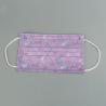 Buy cheap Printed Pattern Disposable 3 Ply Non Woven Face Mask N95 Foldable 17.5x9.5 from wholesalers