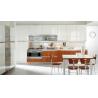 Buy cheap 2022 Traditional Solid Wood Kitchen Cabinets And Quartz Stone Top Oven Cabinet Together from wholesalers
