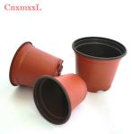 Simple Style Flowerpot Garden Plastic Flower Plant Pot Multiple Size Outdoor
