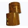 Buy cheap Waterproof SASO 2913 Yellow Reflective Stickers 4inch Width from wholesalers