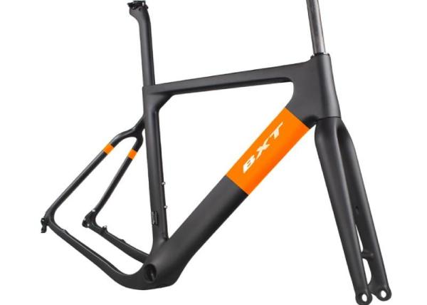 Buy cheap T1000 Carbon Fiber Track Frame BXT Carbon Fibre Gravel Bike Frame from wholesalers