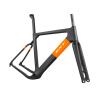 Buy cheap T1000 Mountain Bike Frame 27.5 Gravel Frameset 700C Toray Carbon Fiber Bike from wholesalers