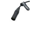 Buy cheap XLR 4 Pin Male To D-Tap Female Power Cable Conversion Cable For Gold Mount V Mount Battery 1M/39.4inches from wholesalers