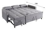 BN Modern Minimalist Sofa Multifunctional Single Chair Bed Modern Folding Sofa