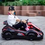 G.W. N.W 19kg/16kgs Kids Outdoor Electric Go Kart Car 12V Battery Power and 4