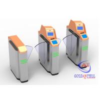 Buy cheap RS485 Card Swiping 600mm Width Barcode Scanner Turnstile product