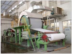 Wholesale Width 1900mm Toilet Paper Making Machine , Speed Control Craft Paper Making Machine from china suppliers