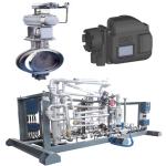Pressure / Flow Control Skid KOSO 710E/720E Butterfly Valve And 6500RA Pneumatic