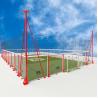 Buy cheap Modular Outdoor Indoor Soccer Field Explosion Proof Custom Size Football Training Cage from wholesalers