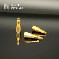 Buy cheap Metal Osstem Implant Scan Body Golden 5mm Hiossen Scan Body product