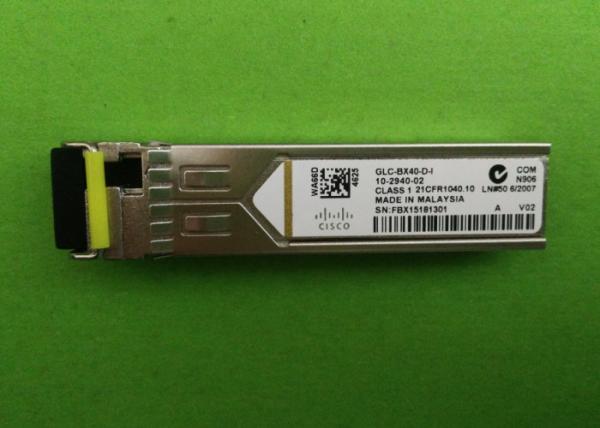 Buy cheap GLC-BX40-D-I Optical Communication Module 40km SFP 1310nm / 1550nm Wavelength from wholesalers