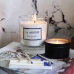 5oz 9oz Luxury Candle Making Jars With Lids For Scented Candles Home Decoration
