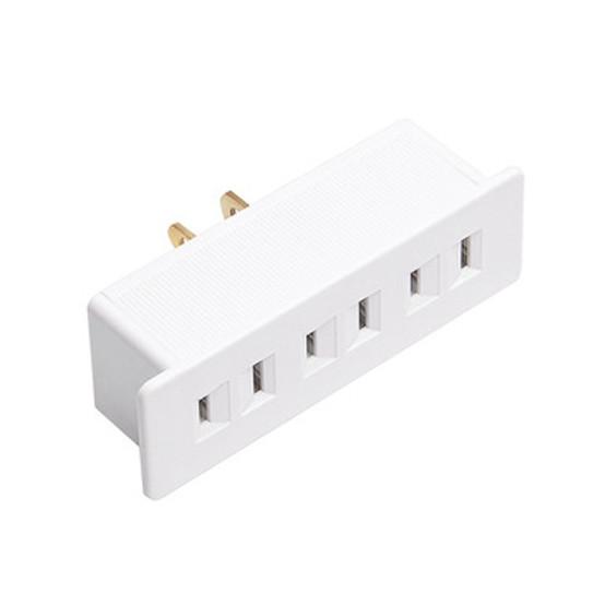 Buy cheap Wall Power Socket And Wall Tap One Input 3 Outlet UL cUL passed from wholesalers