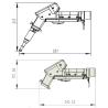 Buy cheap High Speed Handheld Welding Head , Fiber Laser Welding Gun Multifunctional from wholesalers