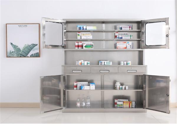 Buy cheap High Performance Hospital Medicine Display Cabinet Large Capacity Easy To Move from wholesalers