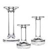 Buy cheap Wholesale clear pillar crystal glass candelabra candlestick holder from wholesalers