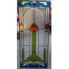 Buy cheap 25.4mm 5MM Coloured Stained Leaded Glass For Leadlighting Zinc Patina from wholesalers