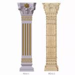 Custom-Made Plastic Cement Concrete Square Roman Column Pillar Moulds For House