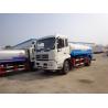 Buy cheap 180hp 15000 Liters Water Bowser Truck , Dongfeng 6 Wheel Portable Water Truck from wholesalers