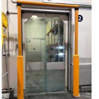 Buy cheap Slaughter House Swinging Traffic Door 2100mm PVC Plastic Swing Door 7mm product