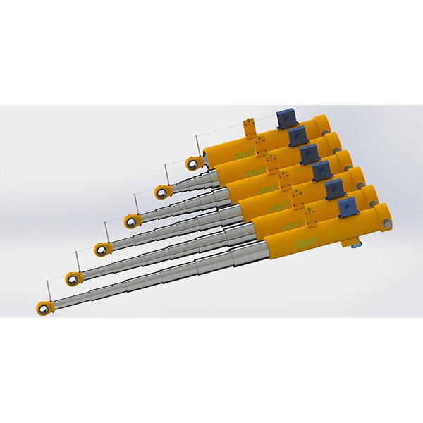 Buy cheap OEM Customized Truck Hydraulic Cylinder Hydraulic Ram Cylinder from wholesalers