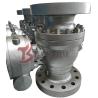 Buy cheap API Cast Soft Seated Ball Valve WCB Trunnion Ball Valve 600LB Full Port 2PC Body Gear Operated from wholesalers