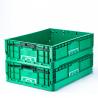 Buy cheap 800x600x230mm Collapsible Plastic Vegetable Crate for Industrial Storage and Shipping from wholesalers