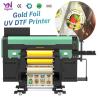 Buy cheap A1 UV DTF Printer with Gold Foil Golden Supplier Impresora UV DTF I3200 Head 60cm from wholesalers
