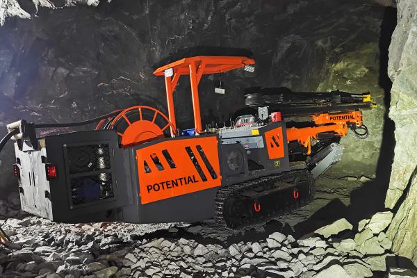 Buy cheap Total Power 32.6kw Heavy Duty Rock Drilling Machine For Underground Mining Applications from wholesalers