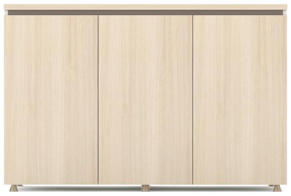 Buy cheap Wooden Locking File Cabinet 1.2M 3 Doors for Living Room Office from wholesalers
