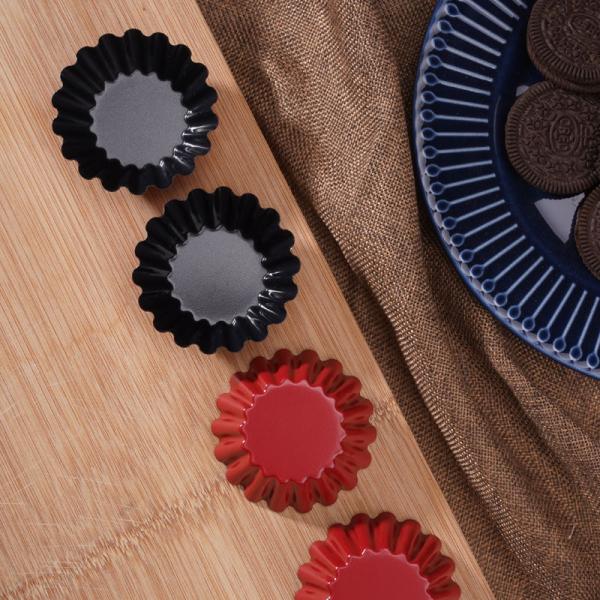 Buy cheap New Small Non - Stick Flower Egg Tart Portuguese Tart Mold Baking Mold from wholesalers