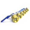 Buy cheap 600Wog PN40 DN15-DN50 NPT Thread Brass Ball Valve from wholesalers