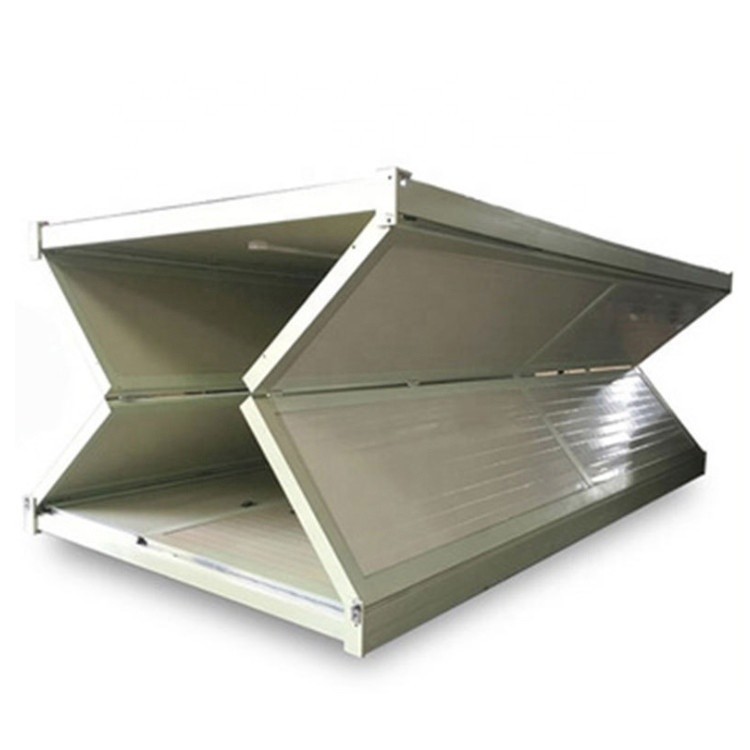 50mm Rockwool Sandwich Panel 20ft Flat Pack Shipping Container